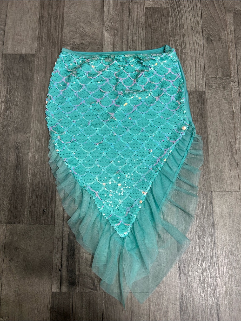 Wonder Nation Girls Little Mermaid Dress Up Skirt Bottom S